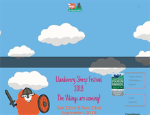 Tablet Screenshot of llandoverysheepfestival.co.uk